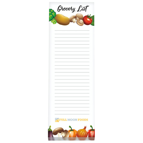 Souvenir® 3" x 9" Scratch Pad with Magnet, 25 Sheet