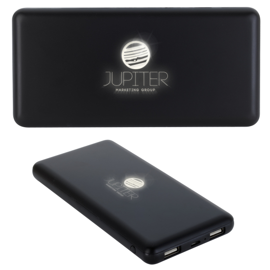 Light-Up Logo Power Bank 10,000 mAh