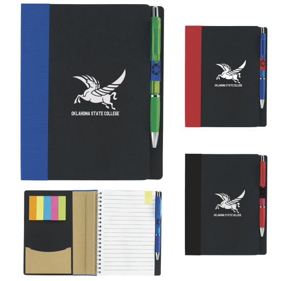 5” x 7” ECO Notebook with Flags