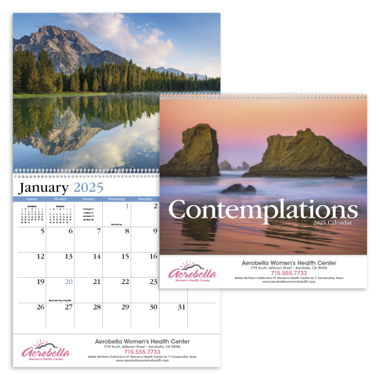 Contemplations Appointment Calendar - Spiral