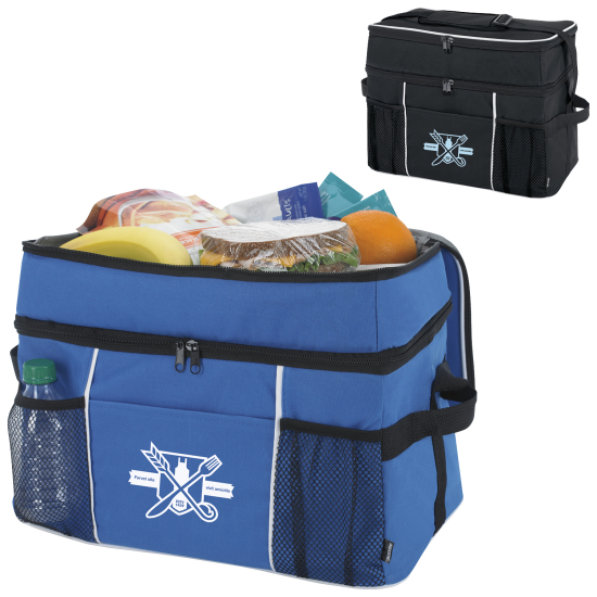 ® Double-Compartment 30-Can Cooler