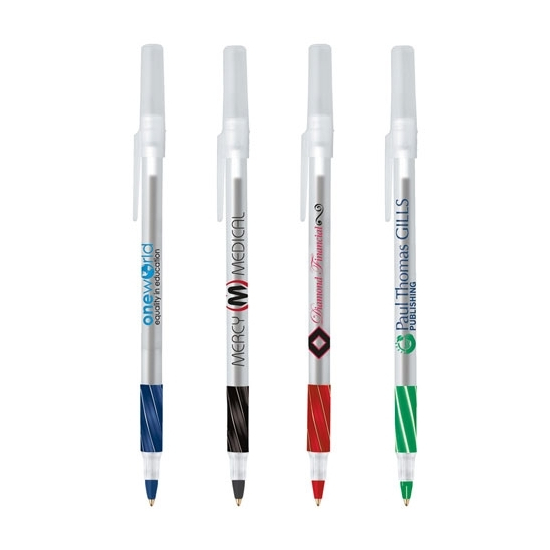 BIC Round Stic Imprinted Pen, Customized Pens
