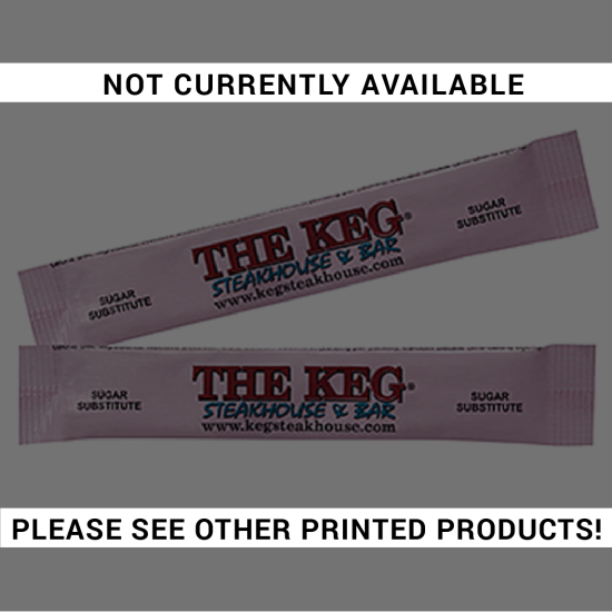 Promotional Custom Printed Pink Sweet'N low Sugar Packets, Sugar Sticks and Sugar Tubes