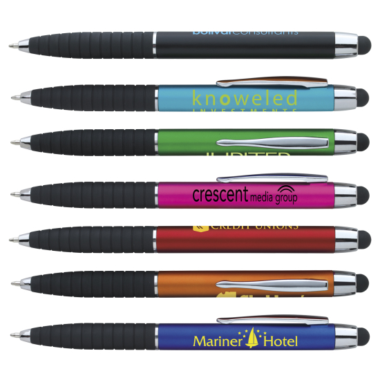 Metallic Cool Grip Stylus Pen