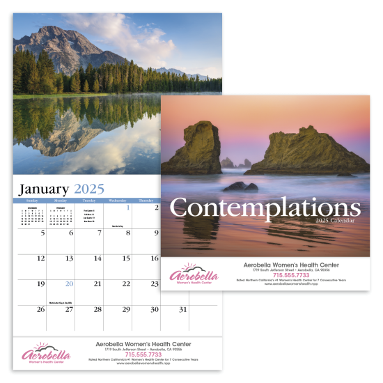 Contemplations Appointment Calendar - Stapled