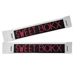 Custom Printed White Sugar Packets, Sugar Sticks and Sugar Tubes Sweetener