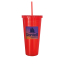 Square Pattern Double Wall Tumbler - 23 oz